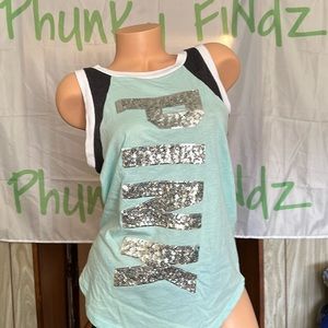 PINK Victoria’s Secret Shimmering Tank